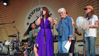 The Weight Mavis Staples Joan Baez Hozier and more Newport Folk Festival 7262024 [upl. by Rosamund968]