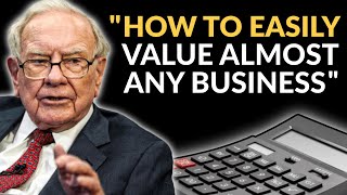 Warren Buffett The Easiest Way To Value Stocks [upl. by Nimra]