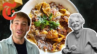 How To Make Marcella Hazans Famous Bolognese Sauce  NYT Cooking [upl. by Min]