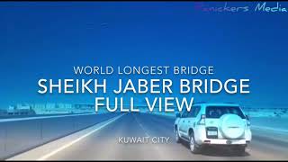 Sheikh Jabber Al Hamad Al Sabah Causeway Bridge Kuwait [upl. by Arihsat]