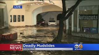 Montecito Digs Out From Deadly Mudslides [upl. by Marthe]