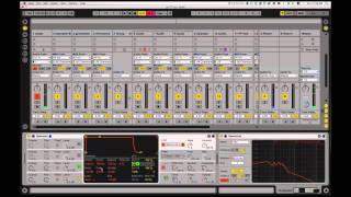 part 2 modulating frequency with LFO and envelope in ableton live operator [upl. by Annaeerb]