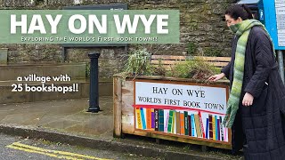 Every bookshop to visit in Hay On Wye the worlds first book town in Wales Hay On Wye Travel Guide [upl. by Acenes]