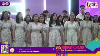 Remaja Getsemani Sakobar  Big Choir  PSR 2024 [upl. by Chlo]