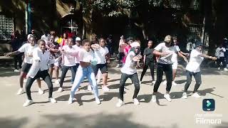 rayvanny ft Wizkid and Koffi olomide Afro Amapiano Remix choreography Kizzdaniel Patoranking [upl. by Cleasta]