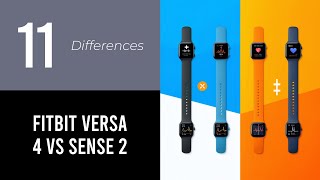 Fitbit Versa 4 Vs Sense 2 [upl. by Leerzej664]