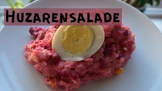 Recipe How To Make Huzarensalade Surinamese Potato Salad with Beets CWF [upl. by Ynohta613]