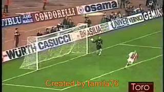 Torino Calcio Coppa Uefa 1992 semifReal Madrid e finale Ajax Emiliano Mondonico sedia [upl. by Rebekah]