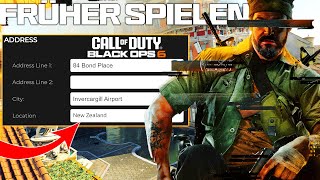 BLACK OPS 6 FRÜHER SPIELEN  TUTORIAL 🚨 Neuseeland Methode  Preload  Warzone [upl. by Fisher]