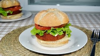 Crispy Fried Fish Burger  Easy Fish Sandwich Recipe [upl. by Katlaps895]