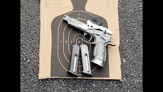 Tanfoglio Gold Custom shooting test [upl. by Ferino820]