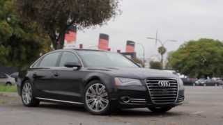 REVIEW 2013 Audi A8 L [upl. by Arrol679]