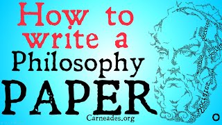 How to write a Philosophy Paper Basics [upl. by Spindell]