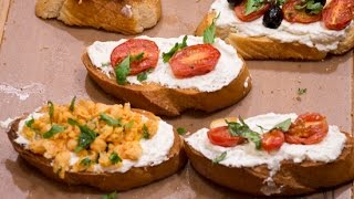 Basic Crostini Recipe [upl. by Akinal438]