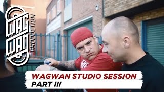 WAGWAN STUDIO SESSION pt3  JEROME DA CHEF ZUZ ROCK YOUNGBEZ PORCHY POPEK MONSTER [upl. by Naimad]