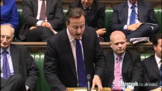 Cameron announces inquiry into bank scandal [upl. by Richia]