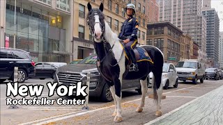 Walking New York City  Rockefeller Center NYC [upl. by Nhguavad948]