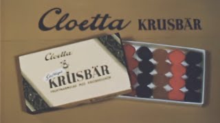 Reklam för Cloetta krusbär 1945 [upl. by Neellok]