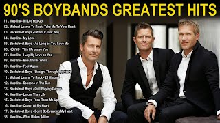 90s Boybands Best Love Songs️🎊MLTRWestlifeBackstreet BoysBoyzoneNSYNC [upl. by Eelesor]