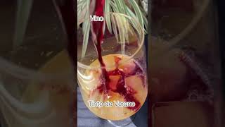 Tinto de verano un coctel delifood recetas colombianos miami recetasfaciles recipe usa latin [upl. by Merrill]