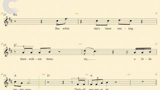 Trumpet  Try a Little Tenderness  Otis Redding  Sheet Music Chords amp Vocals [upl. by Brana]