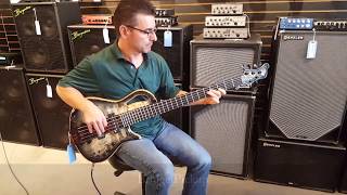 Mayones Caledonius 5 String Bass Demo ReUpload [upl. by Riamu]