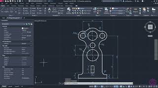 45 Working with the properties palette AutoCAD 2023 [upl. by Doowrehs]