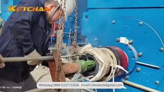 Removal of couplings by induction heating [upl. by Gurias966]