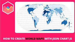 How to Create Maps with chartjschartgeo in Chart JS [upl. by Chow]