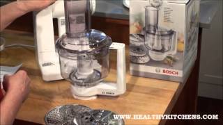 Bosch Mixers Attaching the Food Processor [upl. by Mahan]