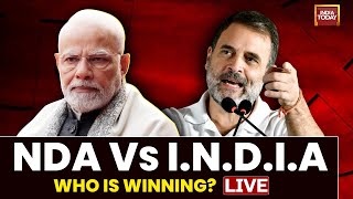 Lok Sabha Election Result PM Modi Vs Rahul Gandhi Big Fight  LIVE Election Result  India Today [upl. by Nilats]