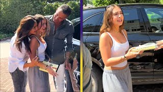 Kyle Richards Daughter Portia CRIES Over Luxury Car SURPRISE [upl. by Jangro]