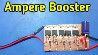 How to Ampere Boost  7805 ic Ampere increase  Ampere कैसे बढ़ाए  Electronics verma [upl. by Hal]