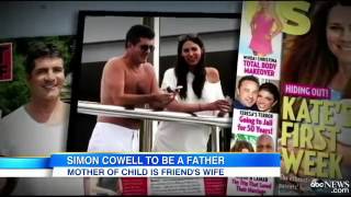 Simon Cowell Affair Ex American Idol Judge Reportedly Fathered Child With Friends Wife [upl. by Modeerf]