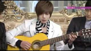 Kim Hyun Joong playing the guitarflv [upl. by Nibor]