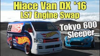 GT7 Hiace Van Engine Swap Review and Money Method [upl. by Sidwohl]