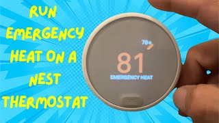 Nest Thermostat Emergency Heat Test Made EASY [upl. by Loux]