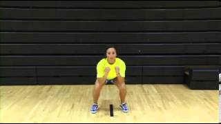 PrePlyometrics Metric 5 ACL Exercise Mini Squat Jump [upl. by Doehne472]