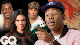 Tyler the Creator Answers Questions From Kendall Jenner Pharrell Jerrod Carmichael amp More  GQ [upl. by Petua]