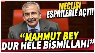 Sırrı Süreyya Önder Meclisi esprilerle açtı quotMahmut Bey dur hele bismillahquot [upl. by Llertrac]