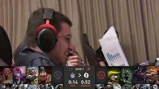 OG Ammar the F LAUGHING because he knows they did a bad draft vs EG TI11 The International 2022 [upl. by Hampton]