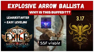 Explosive Arrow Ballista  My TOP 317 Leaguestarter Full Build Guide Path of Exile Archnemesis [upl. by Karla]