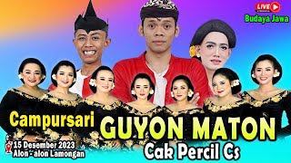 🔴 Live Guyon Maton Cak Percil Cs  AlunAlun Lamongan  15 Desember 2023 [upl. by Notsniw]