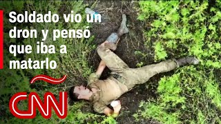 Soldado vio un dron y pensó que estaba allí para matarlo Mira lo que hizo el dron en su lugar [upl. by Lynea364]