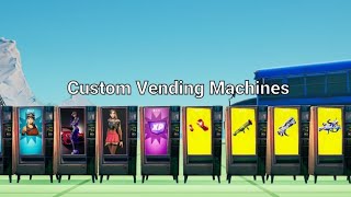 How to Create a Custom Vending Machine in Fortnite pt 3 [upl. by Eimmas522]