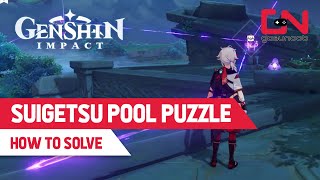 Genshin Impact Suigetsu Pool Puzzle  Watatsumi Island Palace in a Pool [upl. by Oht]