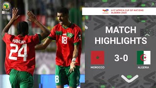 Morocco vs Algeria  U17 AFCON 2023  Quarterfinal [upl. by Jonis]