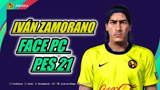 IVAN ZAMORANO FACE PC PREVIEW AMERICA 2002 eFootball PES 2021 [upl. by Aehtna]