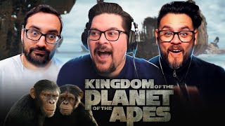 Kingdom of the Planet of the Apes  Official Trailer Reaction [upl. by Toddy]