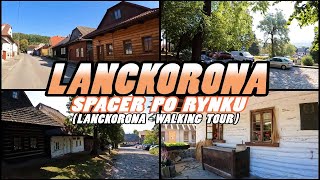 LANCKORONA Rynek  Lanckorona village Poland 4k [upl. by Eymaj631]